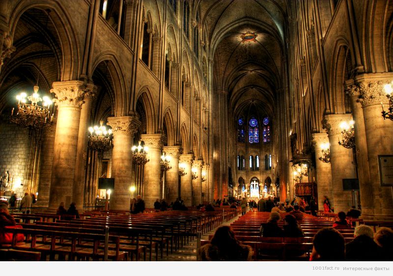 Notre-Dame-de-Paris2 Собор Парижской Богоматери изнутри