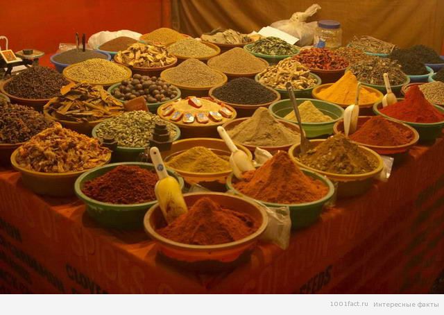 из истории специй