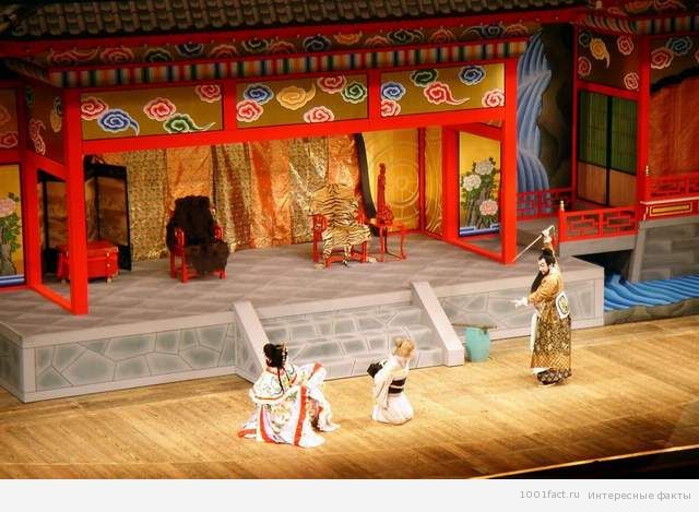 представление в театре кабуки