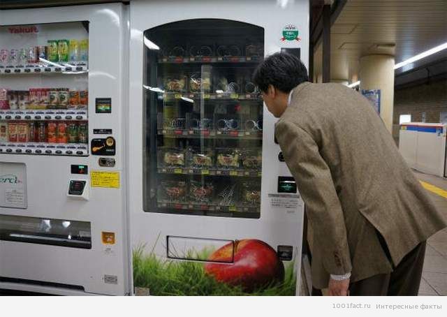 торговые автоматы Токио