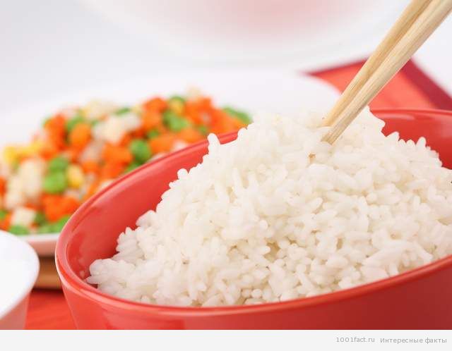 белый японский рис
