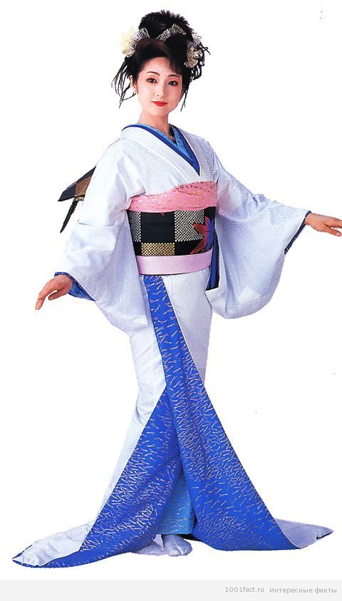 способ одевания кимоно