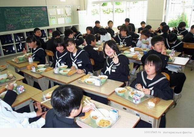 организация обучения в школе в Японии