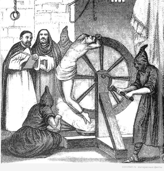 пыточное колесо_Средние века