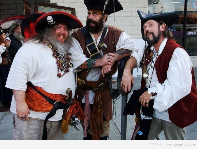 празднование Дня пиратов