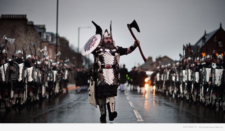 парад викингов