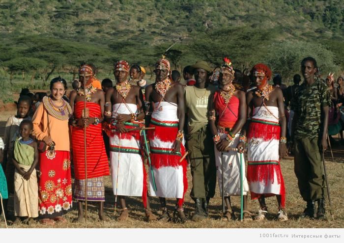 свадебная традиция в Кении