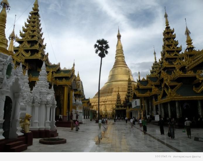 пагода Шведагон в Бирме