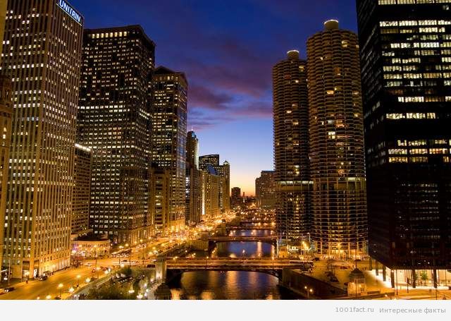 вечерний Чикаго