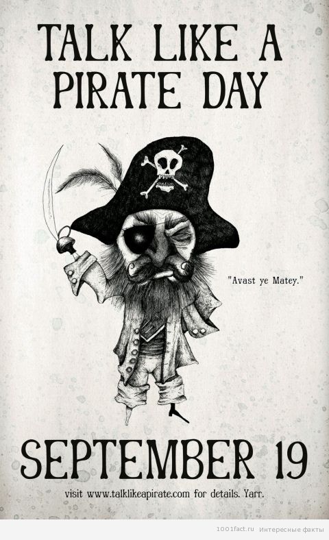 International Talk Like A Pirate Day