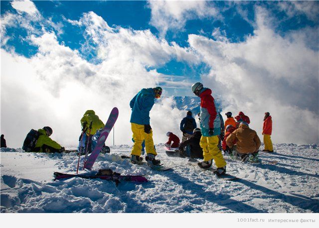 группа любителей лыжных трасс